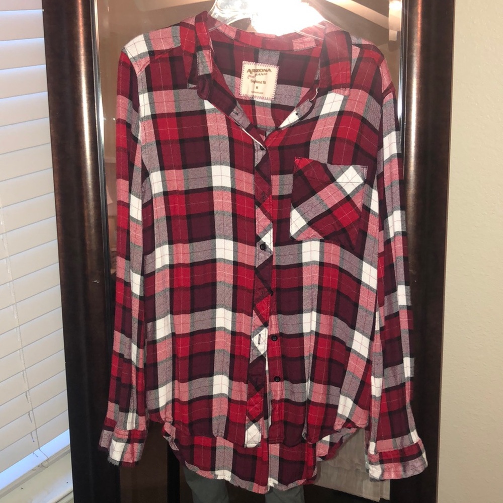 Target long sleeve flannel shirt